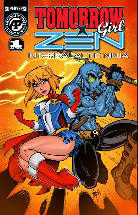 TOMORROW GIRL X ZEN INTERGALACTIC NINJA #1 ((OF 2) CVR B BILL MAUS VAR) - PREORDER