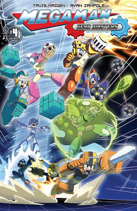 MEGA MAN GEAR MASTERS #4 ((OF 5) CVR A RYAN JAMPOLE) - PREORDER