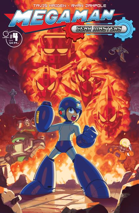 MEGA MAN GEAR MASTERS #4 ((OF 5) CVR B SIMON S ANDERSON VAR) - PREORDER
