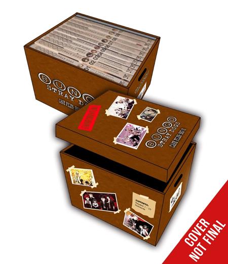BUNGO STRAY DOGS CASE FILES BSD 01 - 10 BOX SET - PREORDER