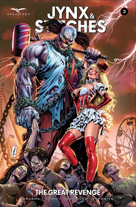 JYNX AND STITCHES GREAT REVENGE #3 ((OF 3) CVR A HAKAN AYDIN) - PREORDER