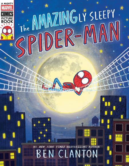 AMAZINGLY SLEEPY SPIDER-MAN HC (A MIGHTY MARVEL COMICS PICTURE BOOK) (A MIGHTY MARVEL COMICS PICTURE BOOK) - PREORDER