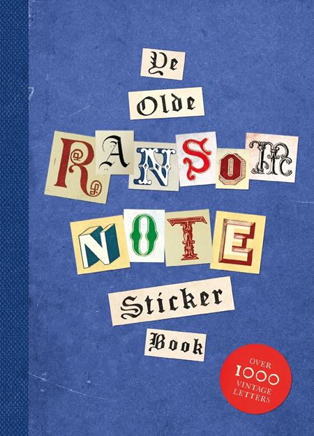 YE OLDE RANSOM NOTE STICKER BOOK TP - PREORDER