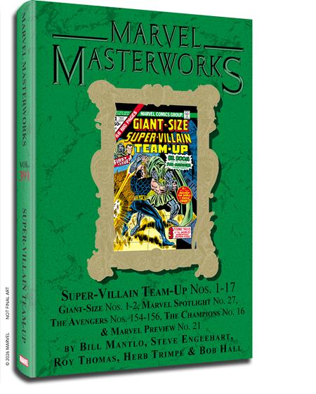 MARVEL MASTERWORKS SUPER-VILLAIN TEAM-UP HC VOL 01 RON WILSON DIRECT MARKET EDITION CVR - PREORDER