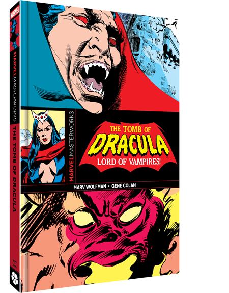 MARVEL MASTERWORKS TOMB OF DRACULA HC VOL 06 GENE COLAN CLOVER PRESS EDITION CVR - PREORDER