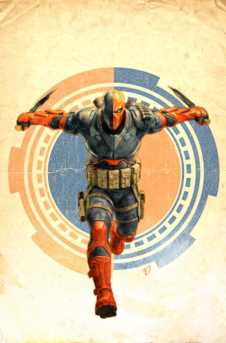 DEATHSTROKE THE TERMINATOR #11 (CVR C ARIEL OLIVETTI CARD STOCK VAR) - PREORDER