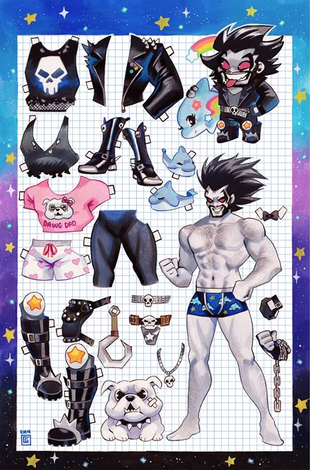 LOBO #11 (CVR D RIAN GONZALES PAPER DOLL CARD STOCK VAR) - PREORDER