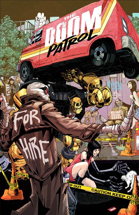 DOOM PATROL #5 (CVR D DAMION SCOTT CARD STOCK VAR) - PREORDER