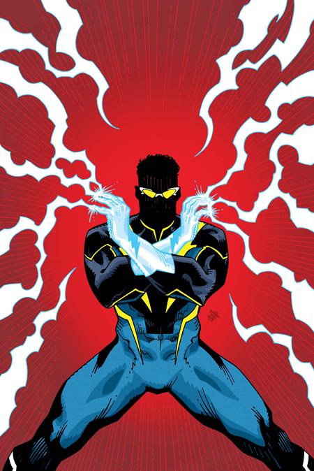DC POWER BLACK LIGHTNING 50TH ANNIVERSARY SPECIAL #1 ((ONE SHOT) CVR D CULLY HAMNER GLOW-IN-THE-DARK VAR) - PREORDER