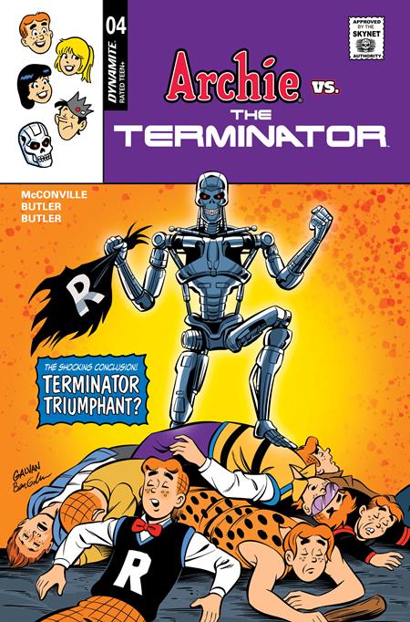 ARCHIE VS THE TERMINATOR #4 (CVR D BILL GALVAN VAR) - PREORDER