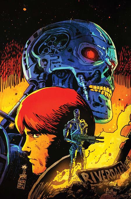 ARCHIE VS THE TERMINATOR #4 (CVR E FRANCESCO FRANCAVILLA METAL PREMIUM VAR) - PREORDER