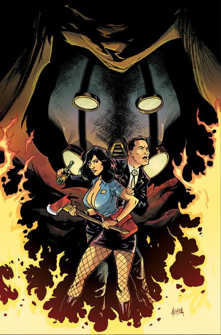 MONSTERVISION FEATURING JOE BOB BRIGGS AND DARCY #2 (CVR E DAVE ACOSTA LIMITED VIRGIN VAR) - PREORDER