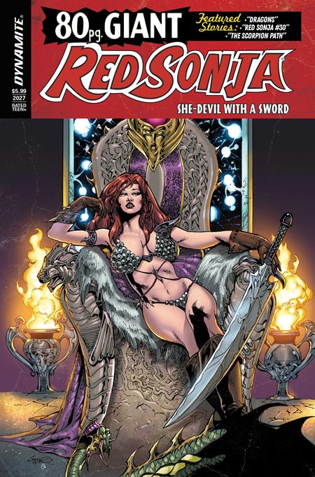 RED SONJA 80 PAGE GIANT #1 ((ONE SHOT) CVR A ROBERTO CASTRO) - PREORDER