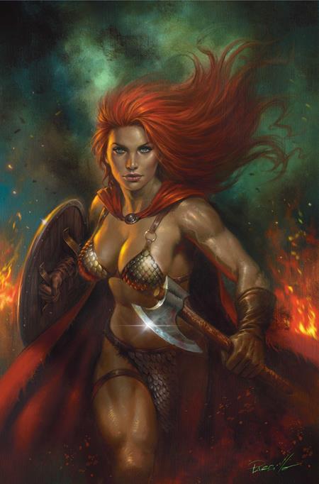 RED SONJA SHEDEVIL WITH A SWORD #9 (CVR F LUCIO PARRILLO METAL PREMIUM VAR) - PREORDER