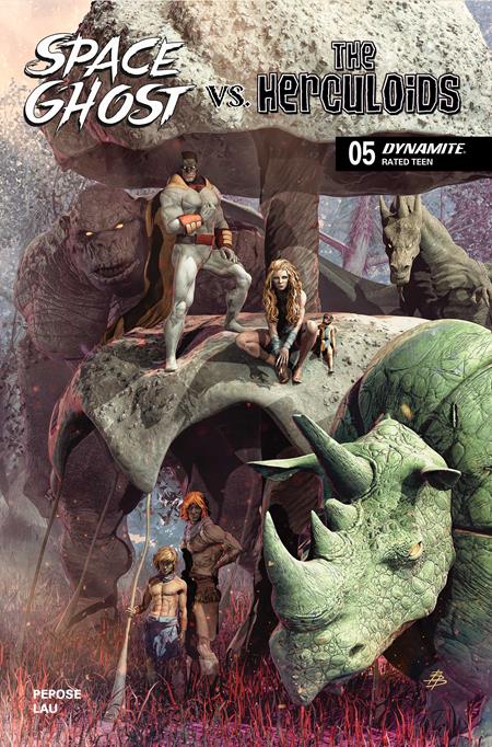 SPACE GHOST VS THE HERCULOIDS #5 (CVR D BJORN BARENDS VAR) - PREORDER