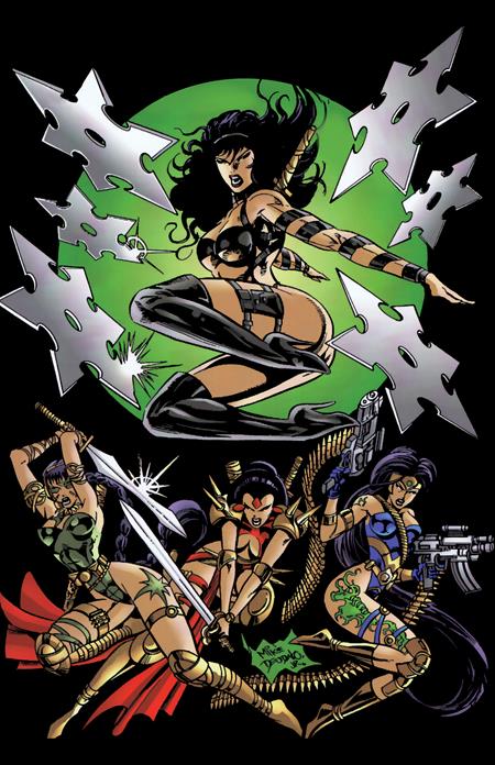 JADE WARRIORS #4 (CVR C MIKE DEODATO SPARK IN THE DARK VAR) - PREORDER