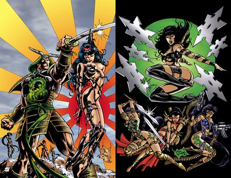 JADE WARRIORS #4 (CVR D MIKE DEODATO HOLOFOIL FLIP COVER VAR) - PREORDER