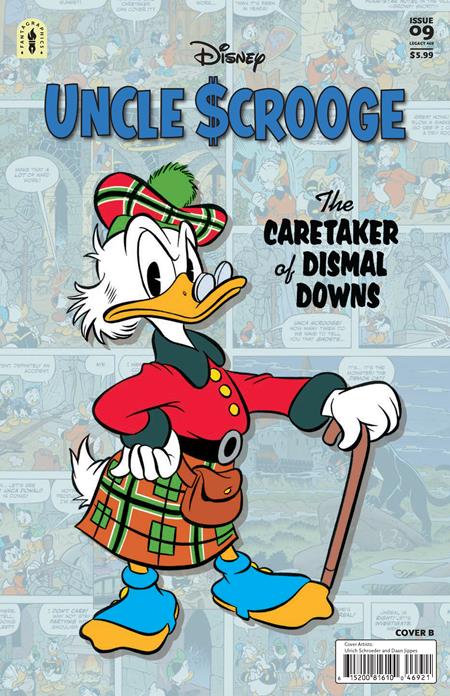 UNCLE SCROOGE LEGACY #469 (CARETAKER OF DISMAL DOWNS CVR B DAAN JIPPES ULRICH SCHROEDER VAR) - PREORDER