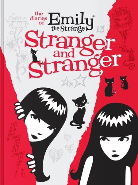 DIARIES OF EMILY THE STRANGE ILLUSTRATED NOVEL HC STRANGER AND STRANGER - PREORDER