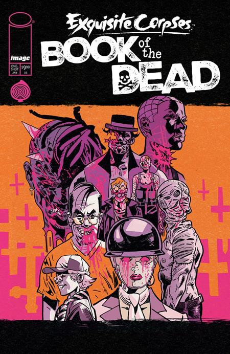 EXQUISITE CORPSES BOOK OF THE DEAD #1 (ONE-SHOT) CVR A MICHAEL WALSH (MR) - PREORDER