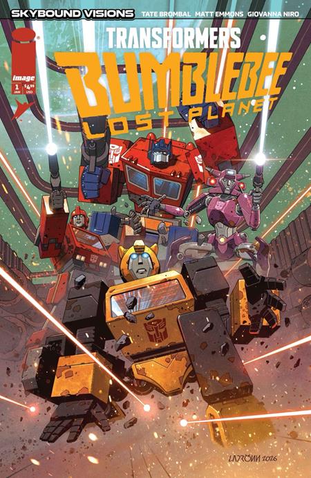 TRANSFORMERS BUMBLEBEE LOST PLANET #1 ((OF 6) CVR B LADRONN VAR) - PREORDER