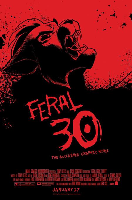 FERAL #30 (CVR B TONY FLEECS & TRISH FORSTNER 30 DAYS OF NIGHT HOMAGE VAR) - PREORDER