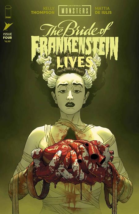 UNIVERSAL MONSTERS THE BRIDE OF FRANKENSTEIN LIVES #4 ((OF 4) CVR A MATTIA DE IULIS) - PREORDER