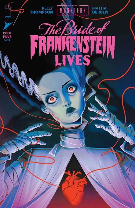 UNIVERSAL MONSTERS THE BRIDE OF FRANKENSTEIN LIVES #4 ((OF 4) CVR B SWEENEY BOO VAR) - PREORDER