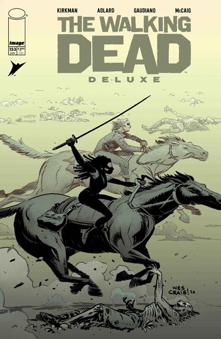 WALKING DEAD DELUXE #153 (CVR C WES CRAIG & DAVE MCCAIG VAR (MR)) - PREORDER
