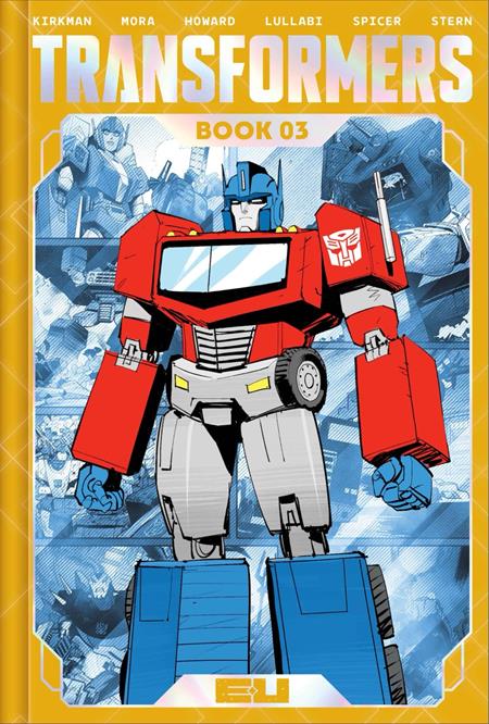 TRANSFORMERS DLX ED HC BOOK 03 DAN MORA - PREORDER