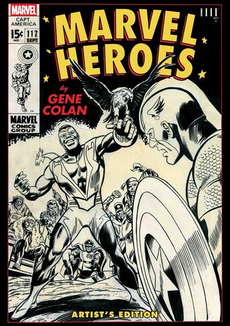 MARVEL HEROES BY GENE COLAN ARTISTS EDITION HC DIRECT MARKET EXCLUSIVE GENE COLAN CVR - PREORDER