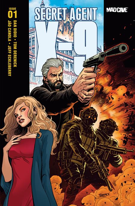 SECRET AGENT X9 #1 (CVR C TOM DERENICK VAR) - PREORDER
