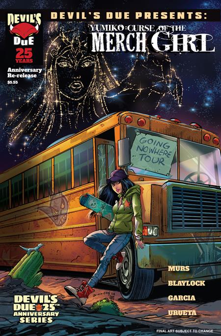 DEVILS DUE PRESENTS YUMIKO CURSE OF THE MERCH GIRL (ONE SHOT) CVR A TIM SEELEY (ONE SHOT) - PREORDER