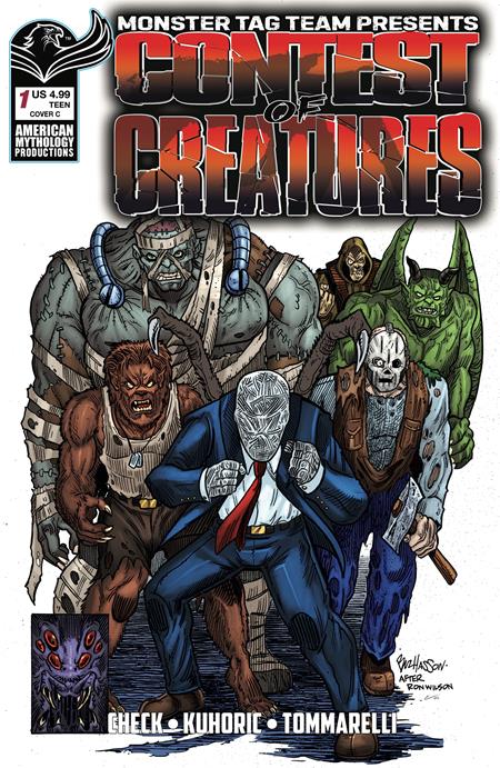 CONTEST OF CREATURES #1 (CVR C BUZ HASSON VAR (MR)) - PREORDER