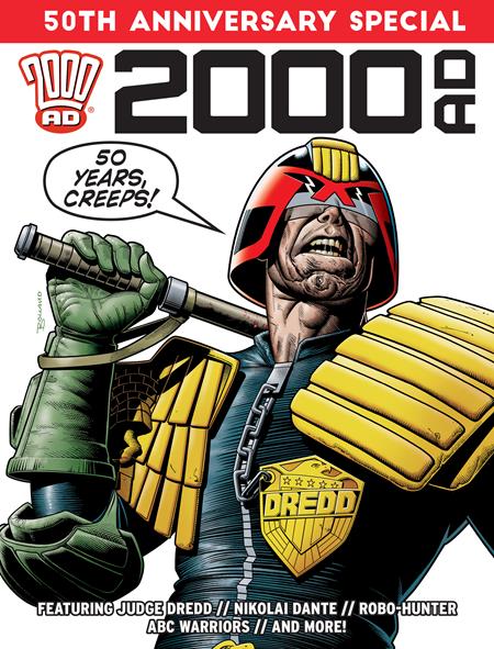 2000 AD 50TH ANNIVERSARY SPECIAL - PREORDER