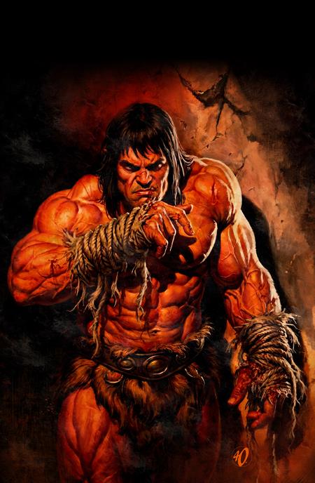 CONAN THE BARBARIAN #39 (CVR F ARIEL OLIVETTI VIRGIN CARDSTOCK VAR (MR)) - PREORDER