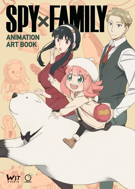 SPY X FAMILY ANIMATION ART BOOK HC - PREORDER