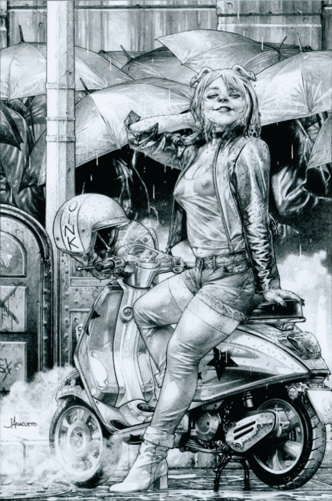 Unnatural #8 (Unknown Comic Books Exclusive Jay Anacleto ECCC B&W Variant)