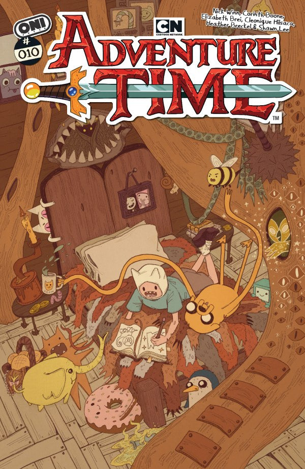 Adventure Time #10 (Cover D 1:10 Ren Lindroos Variant)
