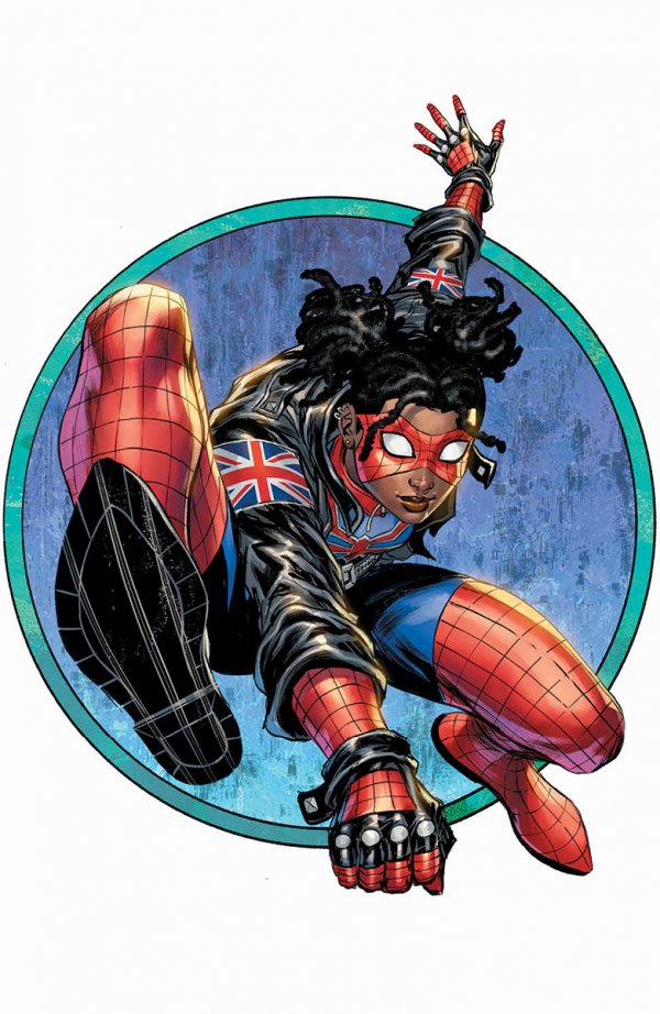 Edge of Spider-Verse #2 (Unknown Comics / Street Level Hero / Comic Traders / Frankie's Comics / 616 Comics Tyler Kirkham Virgin Variant)