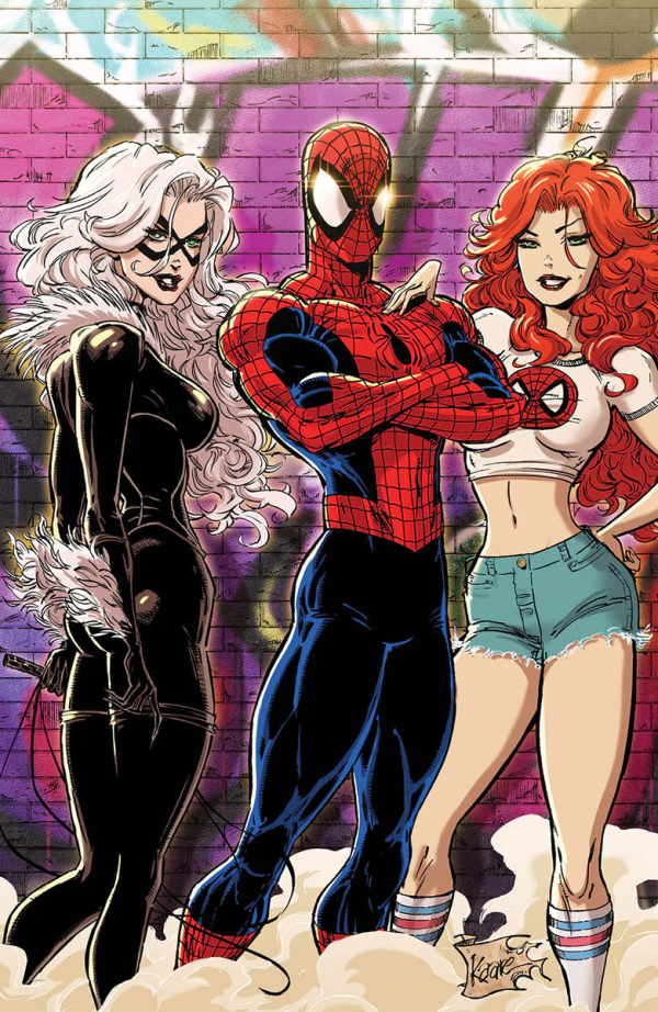 The Amazing Spider-Man #63 (Unknown Comics / Comic Traders / Sleeping Giant Kaare Andrews Connecting Virgin Variant)