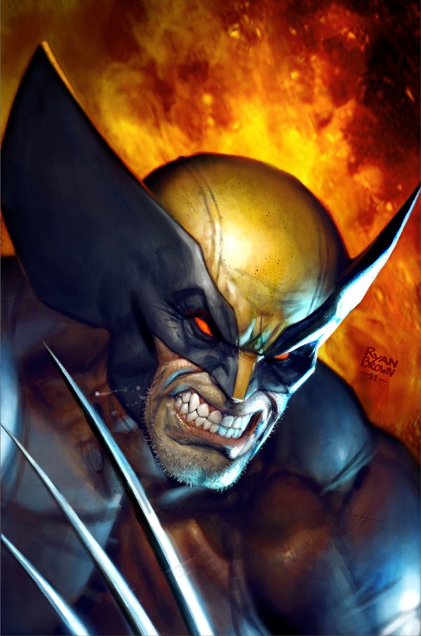 Wolverine #10 (Unknown Comics Ryan Brown Virgin Variant)
