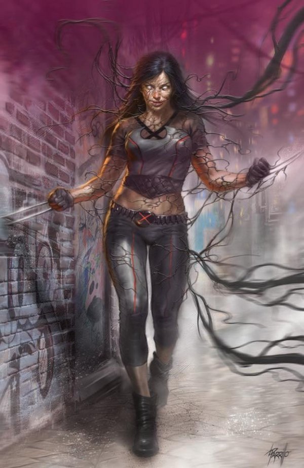 X-23 #1 (Unknown Comics Lucio Parrillo Venomized Virgin Variant)
