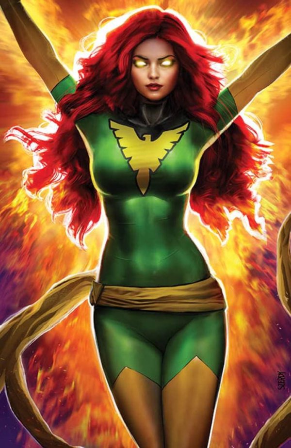 The X-Men #101 (Nathan Szerdy Unknown / 616 / Comic Traders / Antihero Gallery Exclusive Facsimile Edition Green Virgin Variant)