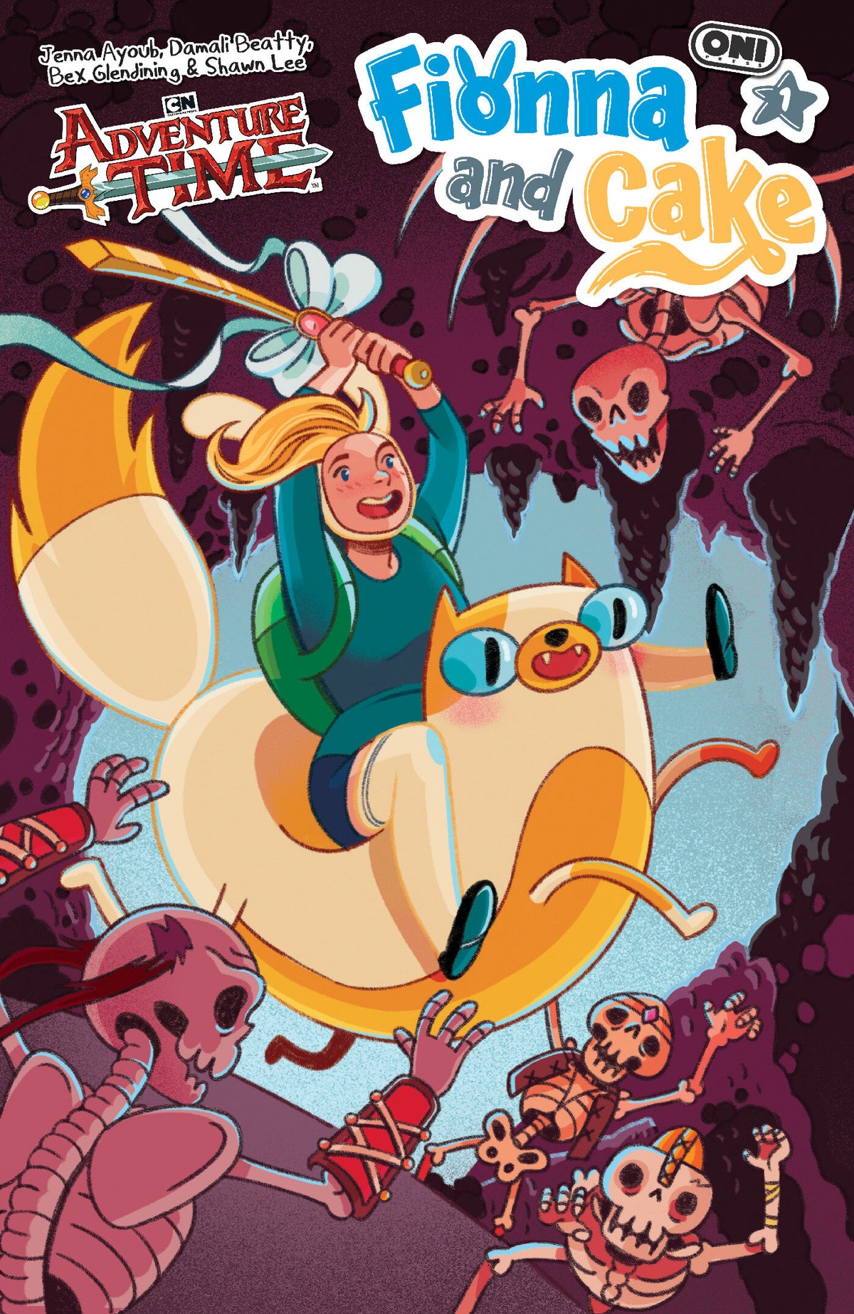 Adventure Time Fionna & Cake #1 (Cover B Nicole Goux Var) - PREORDER