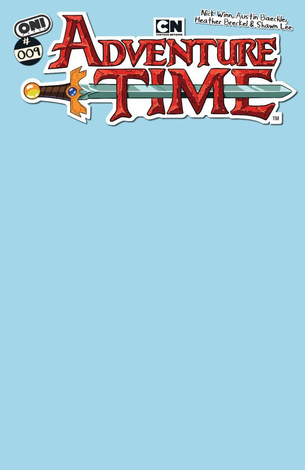 Adventure Time #9 (Cover C Computer Princess Blue Blank Variant)