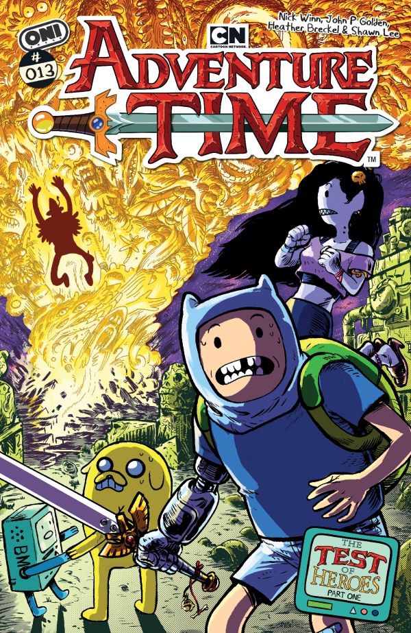 Adventure Time #13 (Cover B John P. Golden Variant)