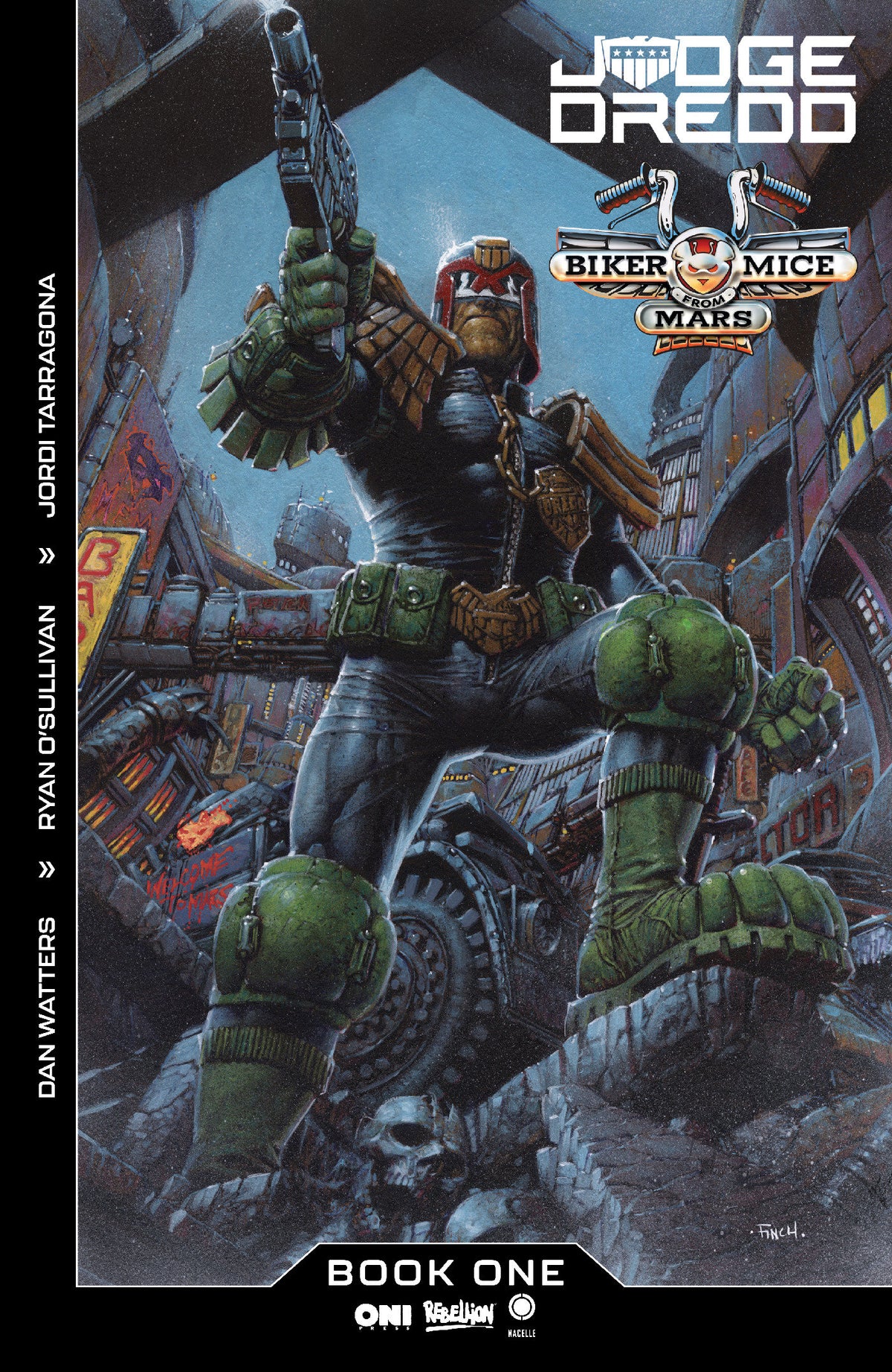 Judge Dredd/Biker Mice from Mars #1 (Cover A David Finch) - PREORDER