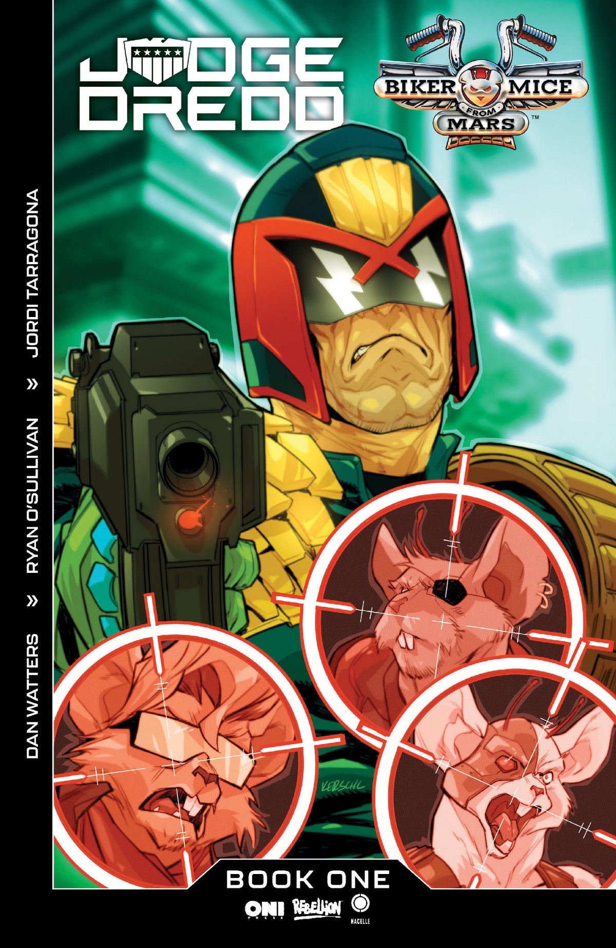 Judge Dredd/Biker Mice from Mars #1 (Cover B Karl Kerschl Var) - PREORDER