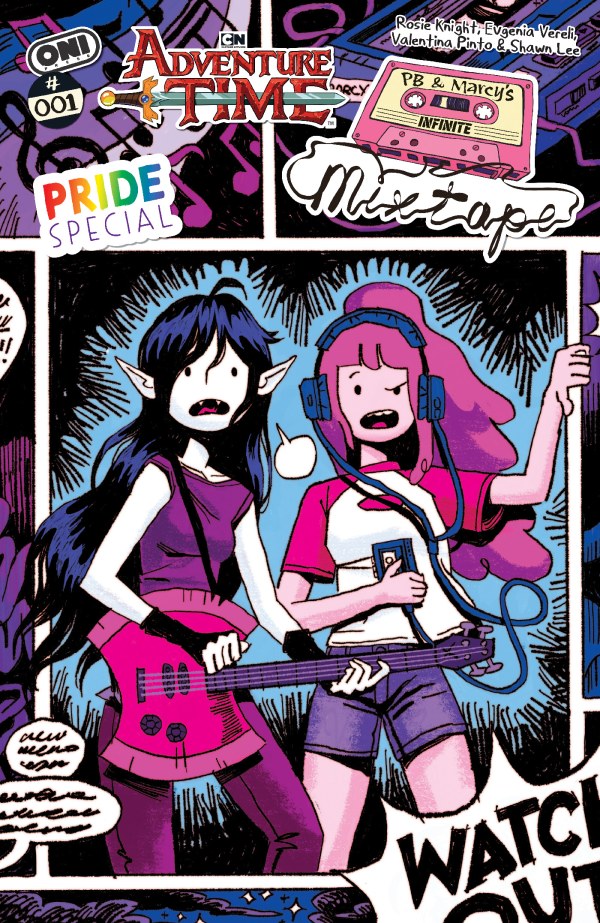 Adventure Time Pride Special: PB & Marcy's Infinite Mixtape #1 (Cover B Chan Variant)